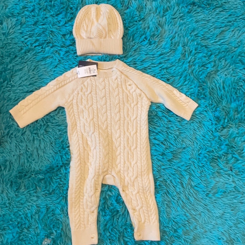 Baby Gap Winter All In One Matching Hat